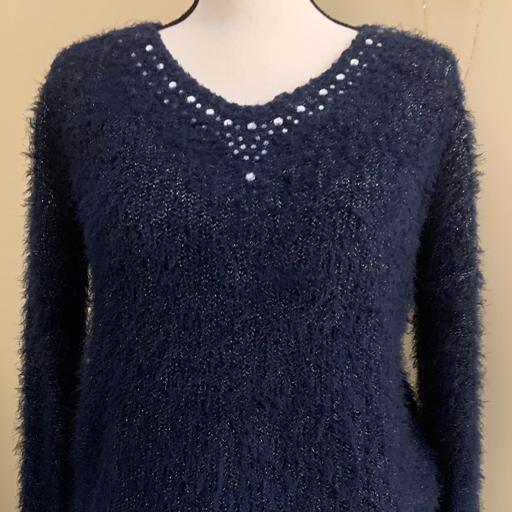 V Neck wool sweater